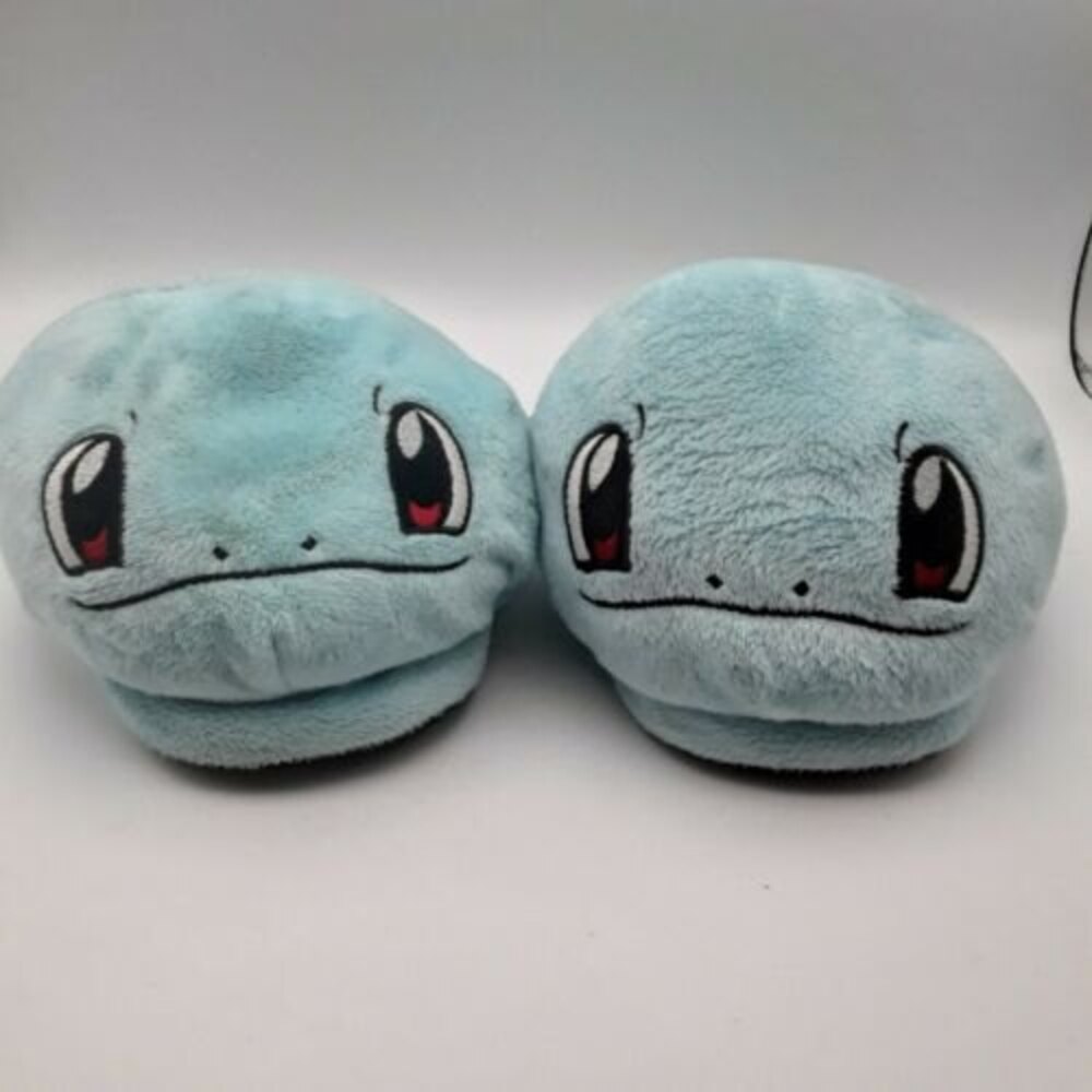 Pokémon Squirtle House Slippers Youth Medium Overstuffed/Cozy/Comfy